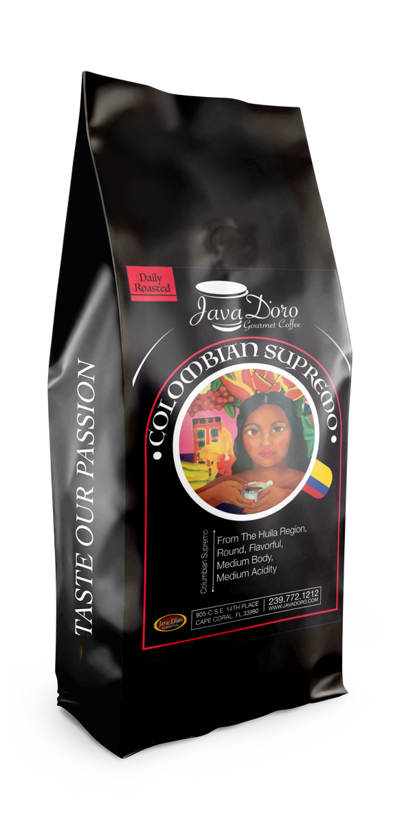 Colombian Supremo | Java D'oro Gourmet Coffee Roasters
