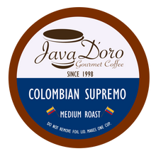 Load image into Gallery viewer, Colombian Supremo Coffee Pods - 18 Count