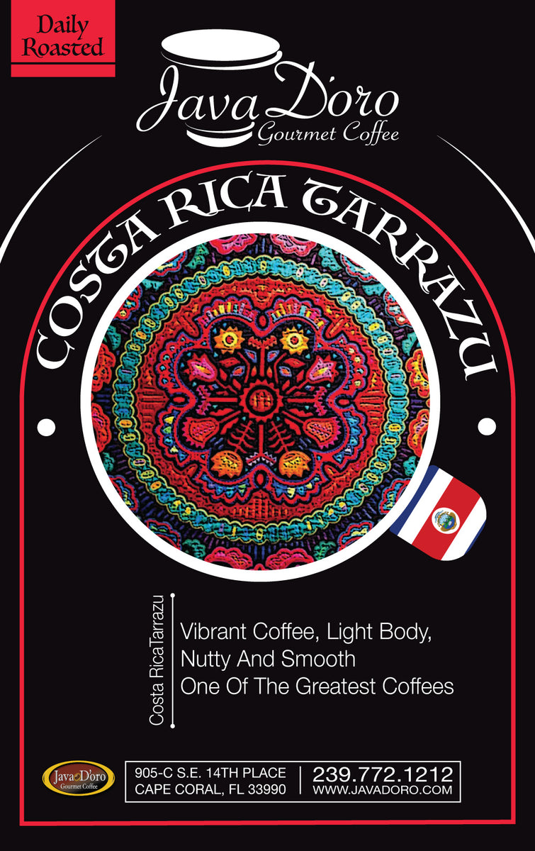 Costa Rican Tarrazu | Java D'oro Gourmet Coffee Roasters