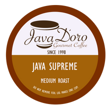 Load image into Gallery viewer, Java Supreme Java D&#39;oro Coffee Pods - 18 Count