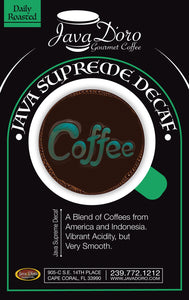 Java Supreme Decaf