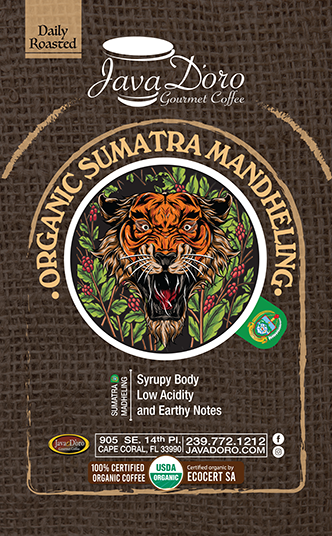 100% Organic Sumatra Mandheling