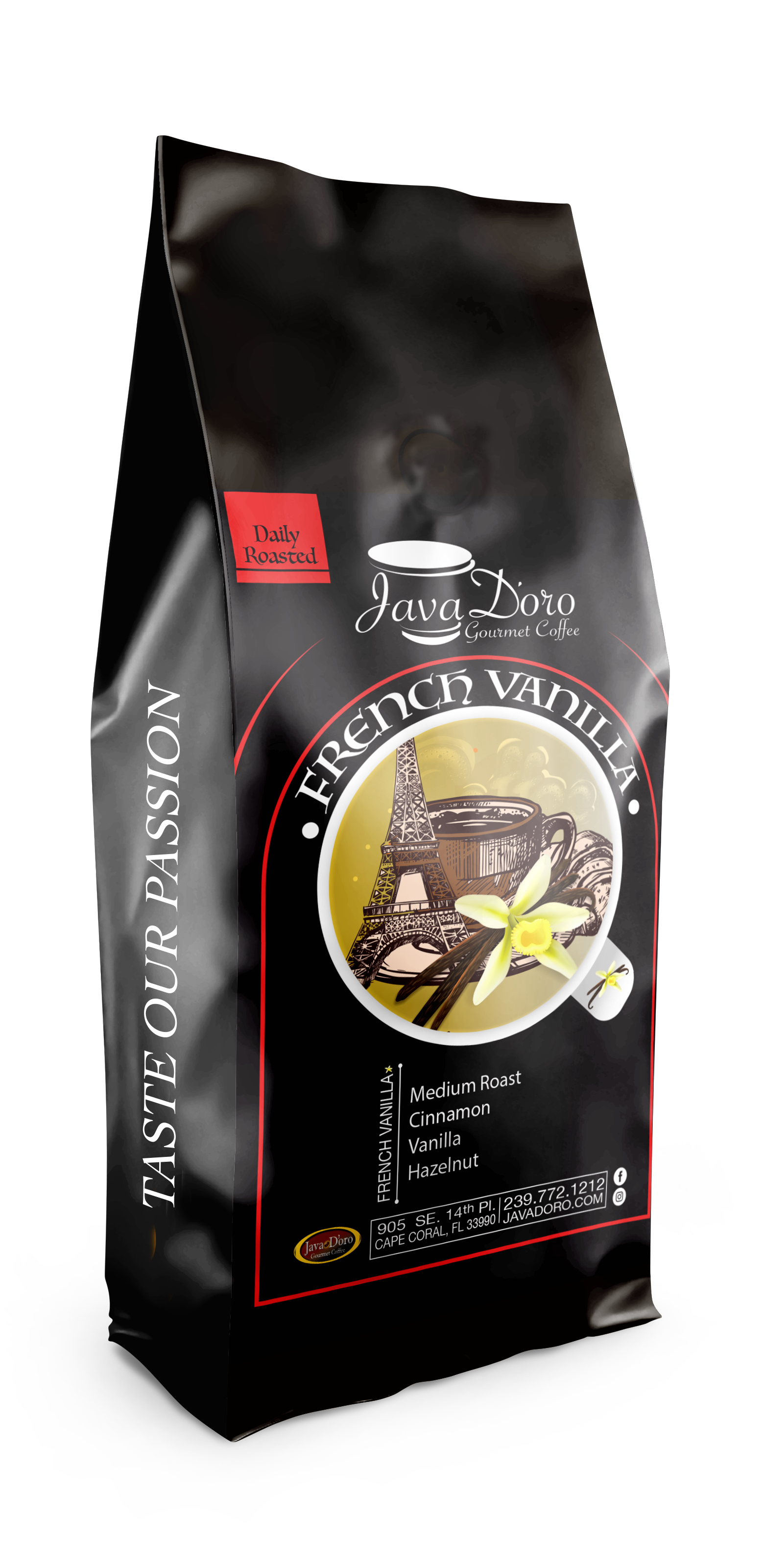 オマケ付き　アトリエジジ ハンガー ６本 chocolat de vanilla French Vanilla Flavored Coffee – Java Momma