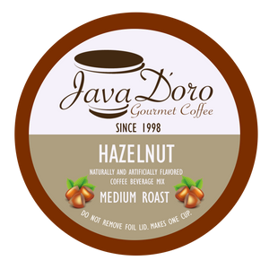 Hazelnut Flavored Coffee Pods - 18 Count
