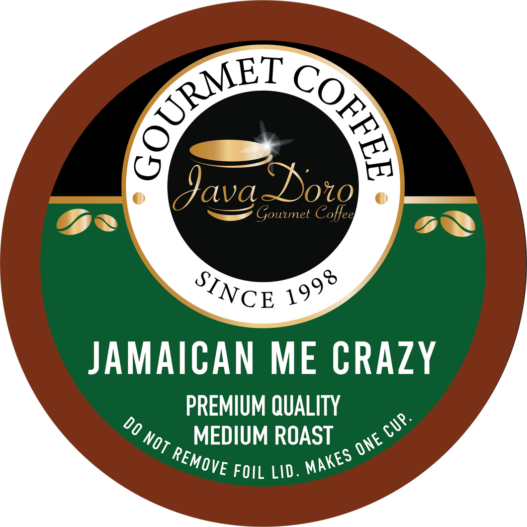 Jamaican Me Crazy Flavored Coffee Pods - 18 Count