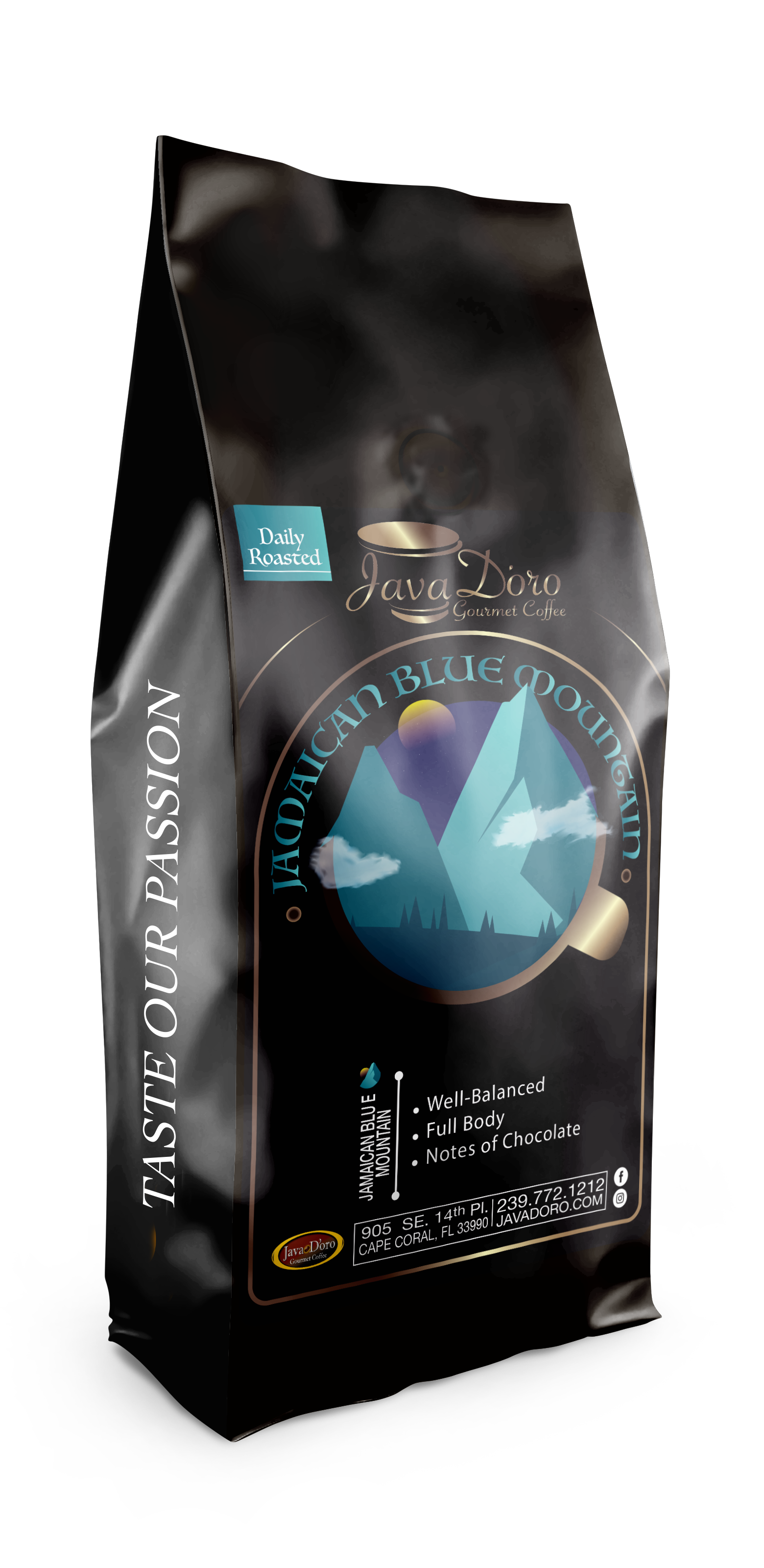 Jamaican Blue Mountain 100% - Grade 1 | Java D'oro Gourmet Coffee