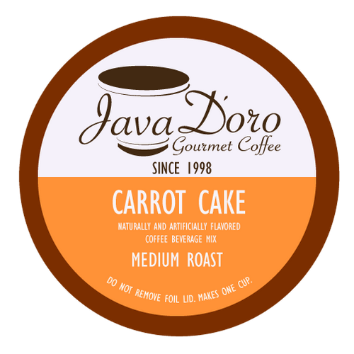 Carrot Cake Flavored Coffee Pods - 18 Count