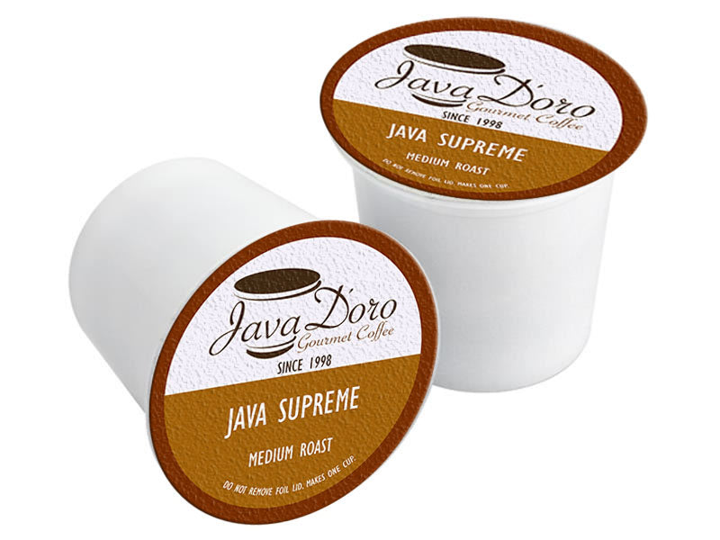Java Supreme Java D'oro Coffee Pods - 18 Count