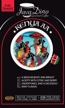 Load image into Gallery viewer, Kenya AA | Java D&#39;oro Gourmet Coffee Roasters