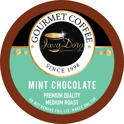 Mint Chocolate Flavored Coffee Pods - 18 Count